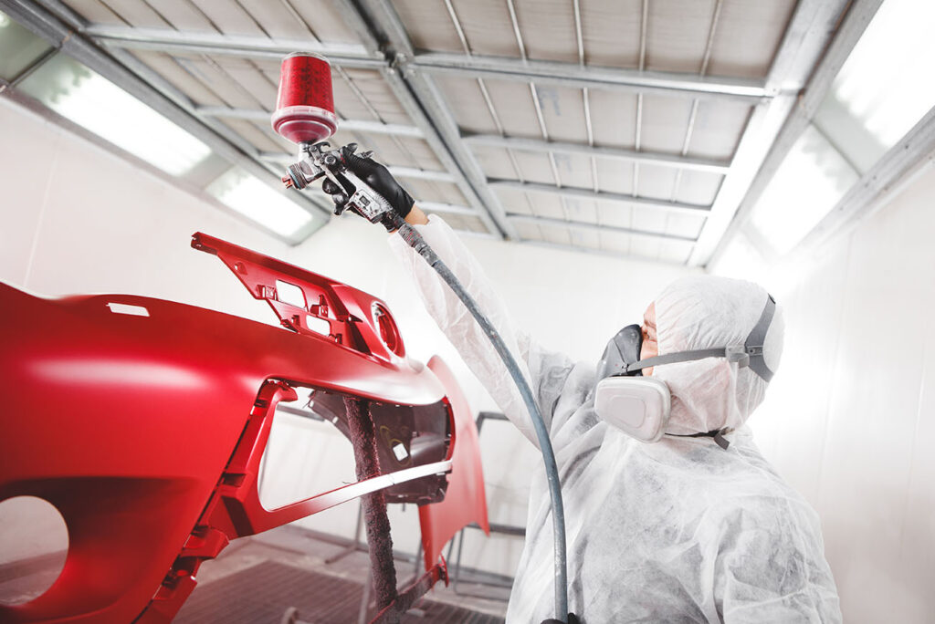 Aplikacja powłok lakierniczych